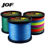 STOCK IN PERAK Jof Strong  Rope Durable Carp Bass  Line 4X/8X Strands 100M 10 Colors Max Drag 78 Lb 