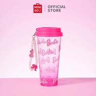 GANTUNGAN Ready Tumbler Miniso x Barbie with Beaded 640 mL Handle Tumbler Barbie bead hanger