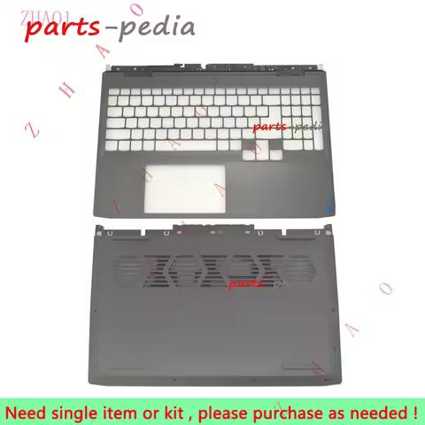 Z New For Lenovo Ideapad Gaming 3 15IAH7 3 15ARH7 Palmrest Upper Case+Bottom Case