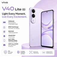 Vivo V40 Lite 5G 8GB+256GB ROM 80W, AI Aura Portrait+Erase, 5 Years Battery Health, IP64, 120Hz AMOL