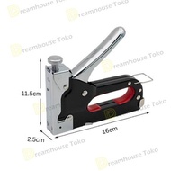 ISKU Isi Staples tembak jok motor/Stapler tembak kayu gun paku steples tembak 3 in 1 tacker Bisa 3 J