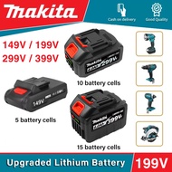 Makita Battery Rechargeable Battery For Makita Tools Lithium Battery High Power 5/10/15 cells Batter