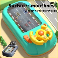 PROS Kids Toy Racing Car Arcade, 43*21*14cm Plastic Children's Racing Space Adventure,  Grey Console
