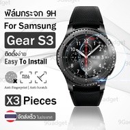 กระจก 2.5D - นาฬิกา Samsung Gear S3 46mm แบบสุญญากาศ ฟิล์มกันรอย กระจกนิรภัย เต็มจอ - Premium 2.5D Curved Tempered Glass for Samsung Gear S3 Frontier /S3 Classic
