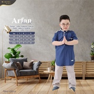 BISA COD – Baju + Celana Anak Cowok  Kekinian Murah - Setelan Kemeja Taqwa Anak Laki-Laki Keren Modern - Arfan Koko Set Kurta Lengan Pendek Cotton Rabanii Takwa Terbaru 2022 – Ukuran S/M/L/XL - LD 70-84 – Bahan Katun Maddina Premium