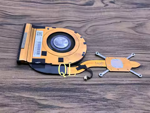 5H40X63204 For Lenovo Thinkpad T490S Laptop Cooler Fan Heatsink Test OK Free shipping