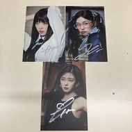 itzy 美國新簽postcard