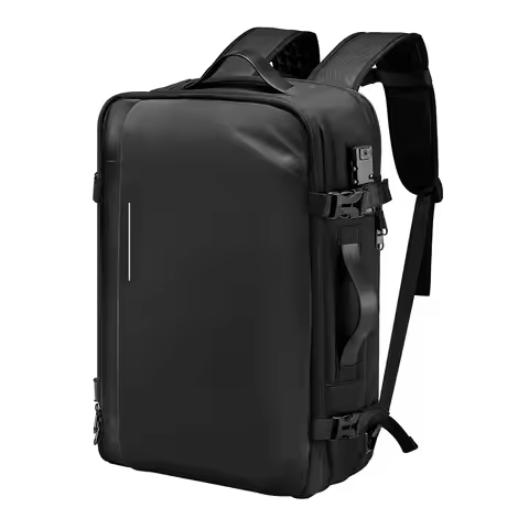 Vacuum Travel Backpack, 65L, Expandable Vacuum Seal Compression Travel Backpack With Pump, With TSA-