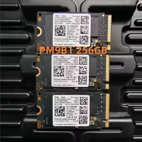 SSD PM991a 128GB 512G 1T M.2 NVMe 2230 2242 2280 1TB Solid State Drive PCIe3.0x4 for SAMSUNG