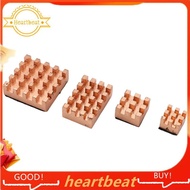 [Hot-Sale] 4 Pieces Cooling Copper Heatsink for  4B 1G 2G 4G Cooling Heatsinks Cooler(Pure Coper Hea