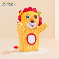 AT-🎇jollybaby Baby and Infant Toys Puppet Soothing Coax Treasure Plush Finger Doll Animal Gloves Puppet Lion Hand Puppet