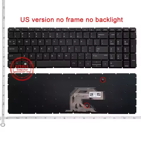 NEW US Laptop Keyboard FOR HP Probook 450 G6/455R G6/455 G6/450 G7/455 G7 HSN-Q16C HSN-Q17C