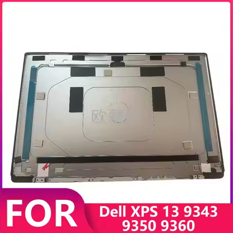 T New Original for Dell XPS 13 9343 9350 9360 Laptop LCD Rear Top Lid LCD Back Cover 0V9NM3 Silver