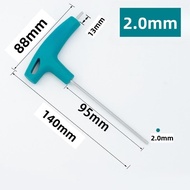 2mm - 10mm Allen Hex Key T Shaped Wrench Inner Six Angle Screwdriver Handle Allen Hex Key Wrench Spa
