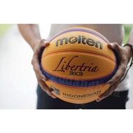 Molten Basketball Size 6 FIBA 3X3 B33T5000 LIBERTRIA ORIGINAL PERBASI