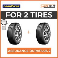 2pcs GOODYEAR 185/70R14 ASSURANCE DURAPLUS 2 88H Car Tires