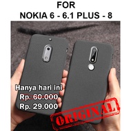 BestDealShop SAND SCRUB soft case Nokia 6 - Nokia 6.1 Plus - Nokia 8 casing cover tpu silikon