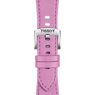 TISSOT OFFICIAL PINK PRX 35MM LEATHER STRAP (T852049546)