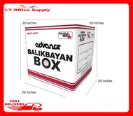 Advance Double Wall White Heavy Duty Balikbayan Box Storage Box