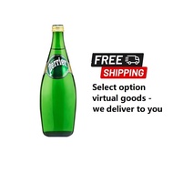 PERRIER Original Sparkling Mineral Water  750ml glass bottle Free Delivery