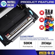 ☁ ✱ OFFICOM ZJ9200 Waybill Printer A6 Bluetooth USB Thermal Label Printer Android IOS  FREE HOLDER