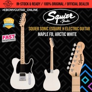 Squier Sonic Esquire H Electric Guitar w/Black Pickguard, Maple FB, Arctic White READY STOCK