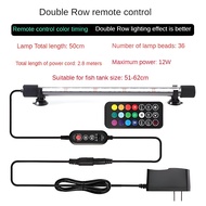 Fish tank light LED light waterproof rainbow color changing diving light remote control color light 