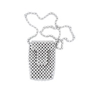 ISSHU - T Bag 001 Silver Beads Bag | T 001 Silver Bead Sling Bag