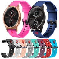 Textured Silicone Strap Sport Band For Garmin Vivomove Luxe/Style