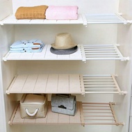Wordrobe Closet Storage Shelf Cabinet Stretchable Layer Partition Rack