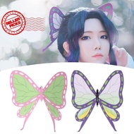 Demon Slayer: Kimetsu No Yaiba Kochou Shinobu Widow's Costume Peak Cosplay Decoration Butterfly Z4u0