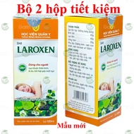 Bộ 2 hộp Siro thảo dược Laroxen Học Viện Quân Y (100ml x 2) giúp ngủ ngon và sâu giấc hơn giảm hồi h