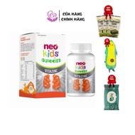 Zinc Neo kids Gummies Zin C box of 60 tablets supports increased resistance for babies to eat well a