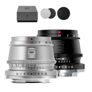 Mingjiang TTArtisan 35MM F1.4 Manual Focus Half-Frame APSC Silver Black