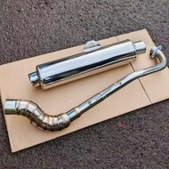 Full set exhaust/Muffler exhaust power standard OPEN pipe xrm 125 110 100 wave fury raider J rs125 S