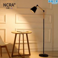 ncra法國鋼琴閱讀落地燈護眼簡約遙控客廳臥室立式檯燈