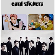 EXO SEHUN CARD STICKER - EXO SEHUN STICKER - SEHUN KAD STICKER - KPOP STICKER  - ACCESS CARD SKIN COVER