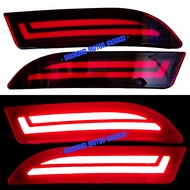 Mata Kucing Reflektor Lampu LED Bemper Belakang Rush Terios All New Avanza Xenia 2006 2010 2012 2015