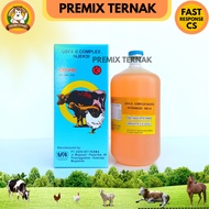 USFA B COMPLEX injeksi 500ml - Vitamin B complex Komplek Kompleks Hewan Sapi kambing Domba Babi Ayam