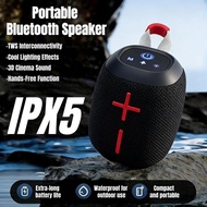 Bluetooth Speaker Portable Wirelress Soundbar FM Radio AUX TF Card Play Outdoor Fun Camping Riding H