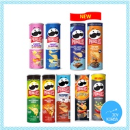 [Pringles] Korean Edition Flavors/Spicy Potato Chips/Sweet Potato Chips/BBQ Potato Chips/Garlic Potato Chips