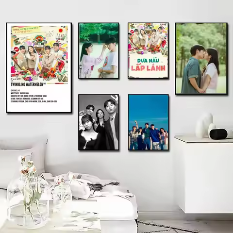 1pc Twinkling Watermelon Korean Drama Poster Poster Art Print Bar Living Room Furniture Decor