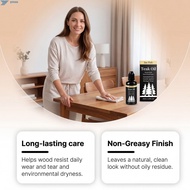 Wood-Furniture Care Oil 50ml Deep Nourishment And Surface Protect For Wooden-Tables Chairs And Floor