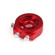 Universal Oil Filter Cooler Sandwich Plate Adapter Oil Press Temp Sensor Adapter With Four Connector