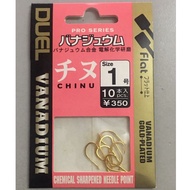 【ORIGINAL】DUEL Vanadium Chinu Series (MADE IN JAPAN) FISHING HOOK Mata Kail Mustad GAMAKATSU Ryobi J