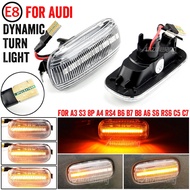 8E0 949 127 8E0949127 LED Dynamic Side Marker Light Turn Signal Light For Audi A3 S3 8P A4 S4 RS4 B6