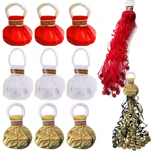 Red Brown Streamers Poppers Paper Confetti Hand Throw Confetti Streamer Wedding Engagement Birthday