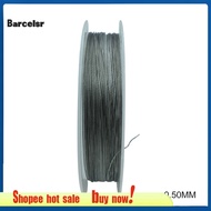 50m 7 Strands Fishing Steel Wire Lines Braided Leader Coating String Trace Rig
