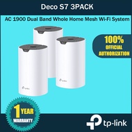 TP-Link Deco S7 AC1900 Dual Band Whole Mesh Wi-Fi System(3 Pack), MU-MIMO,TP LINK