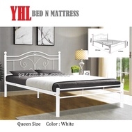YHL Liilis Butterfly Queen Size Metal Bedframe (Mattress Not Included)